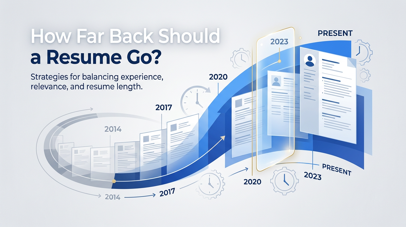 How Far Back Should a Resume Go? Expert Guidelines for 2026